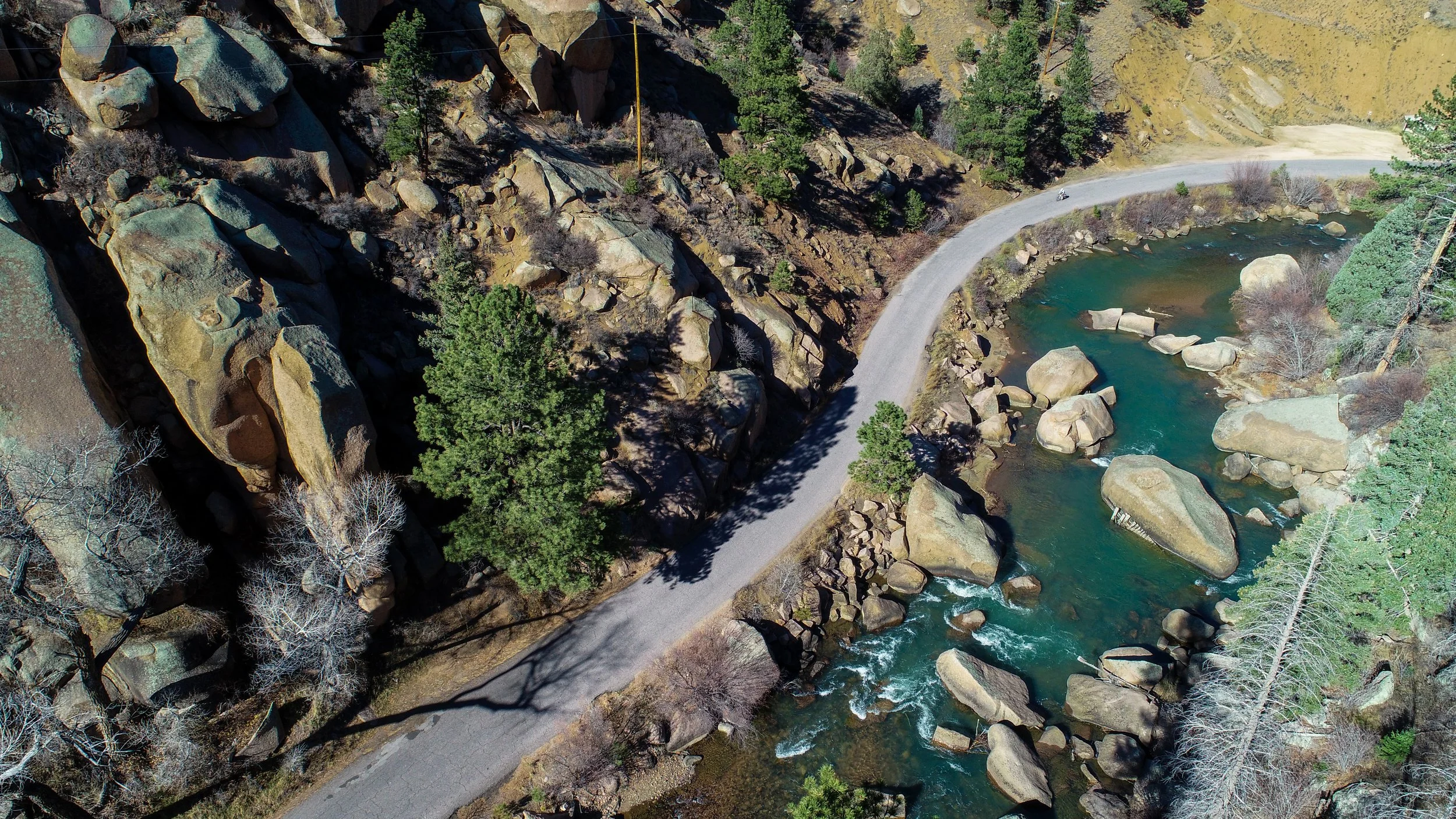 Aerial view representing TBI research and imaging